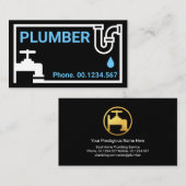 Lijst-hulppijpleiding van creatieve leidingbuizen visitekaartje (Voorkant / Achterkant)