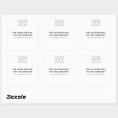 Lijst Is de Planplanner Sticker (Vel)