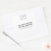Lijst Is de Planplanner Sticker (Envelop)