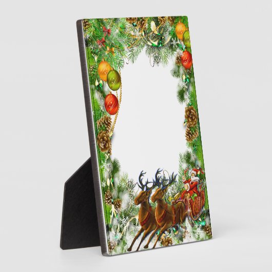 Lijst kerstbedekking fotoplaat (Zijkant)