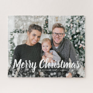 Lijst kerstmis legpuzzel