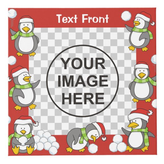 Lijst kerstpinguïns (Voorkant)