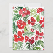 Lijst kerstwaterverf kaart (Achterkant)