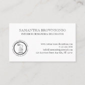 Lijst konijnenkonijn visitekaartje (Achterkant)