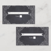  lijst & krijtbord bruiloft plaats kaart plaatskaartje (Voorkant / Achterkant)