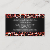  Lijst Leopard Professional Visitekaartje (Achterkant)