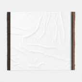 Lijst lijst lijst fleece deken (Voorkant (Horizontaal))