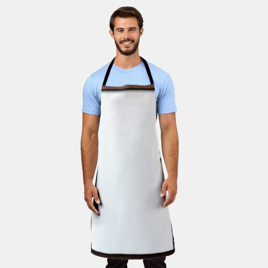 Lijst lijst lijst schort (Gedragen)