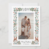  Lijst Little Deer | wit | Verticale foto Feestdagenkaart (Voorkant)