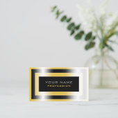 Lijst luxueus visitekaartje (Staand voorkant)