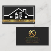 Lijst maken Creative Handyman-venster Visitekaartje (Voorkant / Achterkant)