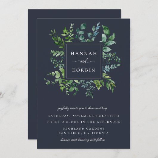 Lijst marinevlek kaart (Voorkant / Achterkant)