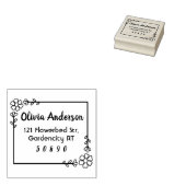 lijst melkblad rubberstempel (Gestempeld)