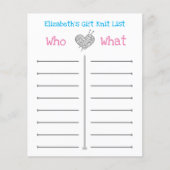 Lijst met aangepaste cadeaukit (Voorkant)