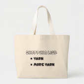 Lijst met aankopen op jaarbasis grote tote bag (Voorkant)