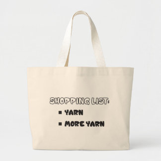 Lijst met aankopen op jaarbasis grote tote bag