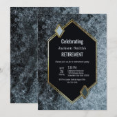 Lijst met aftredingsmarge voor zwart en zilver Gol Kaart (Voorkant / Achterkant)