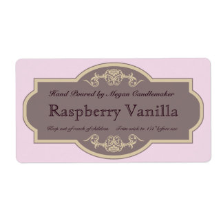  Lijst met bloemaccenten in rood grijs Etiket