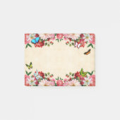 Lijst met botervliegen post-it® notes (Voorkant)