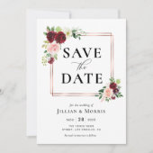 lijst met de bruidsschat , maar met de burgundy . kaart (Voorkant)