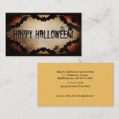 Lijst met drukke vlekken visitekaartje (Voorkant / Achterkant)