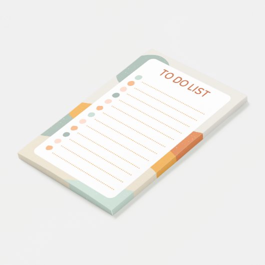 Lijst met efficiënte taken Post-IT-notities Post-it® Notes (Schuin)