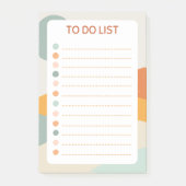 Lijst met efficiënte taken Post-IT-notities Post-it® Notes (Voorkant)