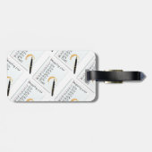 LIJST MET GIN-LOVERS BAGAGELABEL (Achterkant horizontaal)