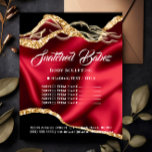 Lijst met goudprijzen voor bloedlichaams massage L Flyer<br><div class="desc">De "Body Massage Sculpting Logo Gold Price List Flyer" belichaamt de commodificatie van zelfzorg en de alomtegenwoordige invloed van branding in de hedendaagse wellnesscultuur. Ondanks de uiterlijke bevordering van gezondheid en ontspanning, dient deze flyer als een weerspiegeling van de commercialisering van persoonlijk welzijn en de prioriteit van winst boven echte...</div>