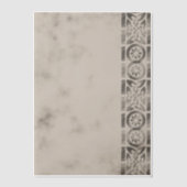 Lijst met grijze zijde vellum uitnodigingen (Voorkant)