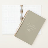 Lijst met hersendump Gedachten Persoonlijk Eenvoud Notitieboek (Binnen)