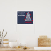 Lijst met hoge misdrijven en misdemeer Impeach Tru Poster (Keuken)