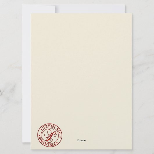 Lijst met kerstsnoepjes voor kerstmis feestdagenkaart (Achterkant)