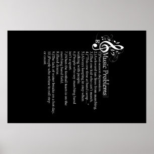 Lijst met knelpunten markeren poster