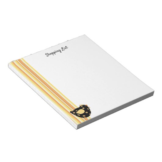 Lijst met landskoppels notitieblok (Schuin)