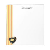 Lijst met landskoppels notitieblok (Voorkant)