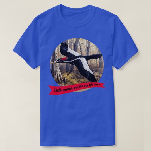 Lijst met levensnamen van Ivory Bled Woodpecker T-shirt (Design voorkant)