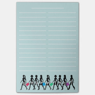 Lijst met onaangename winkels post-it® notes