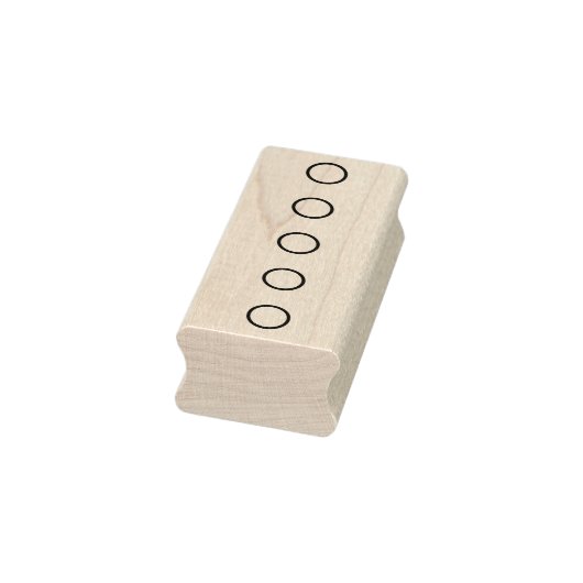 Lijst met opsommingstekens rubberstempel (Stempel)