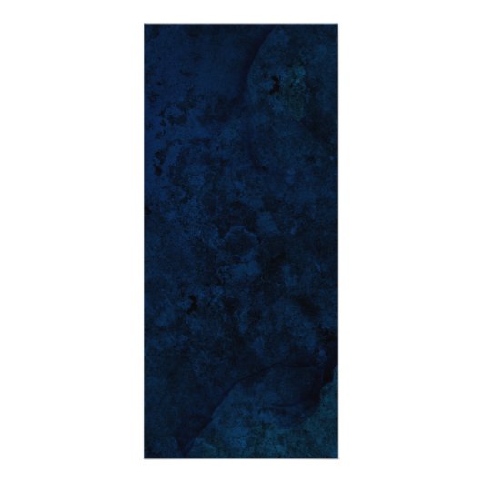 lijst met prijzen seashell - logo op blauw ontwerp reclamekaart (Achterkant)