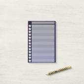 Lijst met Sterrennachten Post-it® Notes (Op bureau)