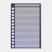 Lijst met Sterrennachten Post-it® Notes (Voorkant)