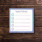 Lijst met taken voor docenten post-it® notes