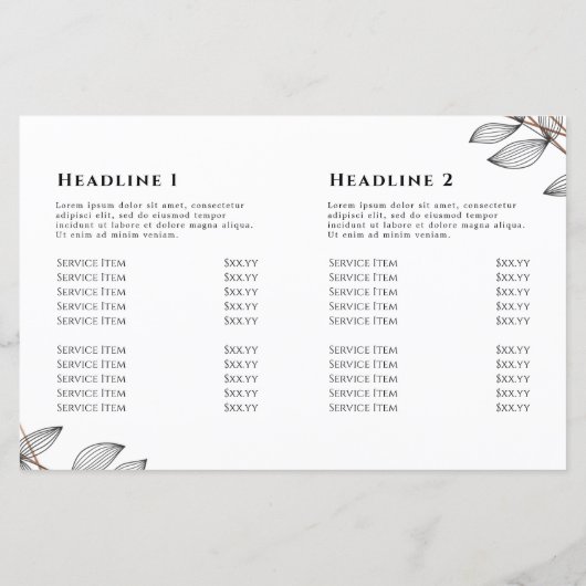 lijst met twee poten brochure (Achterkant)