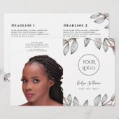 lijst met twee poten brochure (Voorkant / Achterkant)