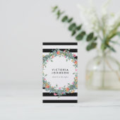 Lijst met vleugelvleugelslag visitekaartje (Staand voorkant)