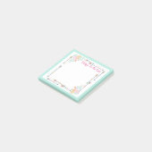 Lijst met  Waterverven Post-it® Notes (Schuin)