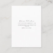 Lijst met wensen voor klanten - Lipsense Visitekaartje (Achterkant)