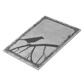 Lijst met zwarte rok, bovenaan gelinkt op  grijs Notitieblok (Schuin)