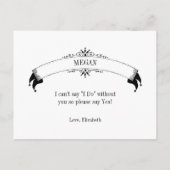  Lijst Mijn Junior Bridesmaid Kaart (Achterkant)